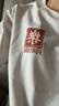 雪中飞白色短袖t恤女2025新款夏季纯棉宽松半袖女士简约休闲超好看上衣 奶白色|8009-17008F (女款) L 实拍图