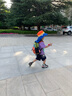 SHUKIKU儿童书包幼儿园背包防丢失小书包防泼水超轻双肩包橙红S+码 实拍图
