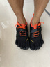 Vibram五指鞋赤足鞋深蹲举重硬拉健身鞋综合运动训练跑步鞋五趾鞋VTRAIN 黑色/橘色 42 实拍图