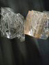 轻奢漱口杯情侣牙刷杯洗漱杯子透明牙膏牙刷收纳盒家用牙具牙缸杯 质感灰+霞光橙【2个装】 无规格 实拍图