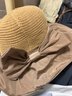 FitonTon遮阳帽子女全顶防晒帽黑胶防紫外线太阳帽夏加宽帽檐户外百搭草帽 实拍图