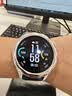 KMaxAI适用于小米手表Watch S4/S3替换表圈 xiaomi eSIM版表盘双时区刻度表壳旋转表圈 银螺纹 实拍图