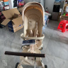 smartstroller遛娃神器婴儿推车可坐可躺轻便折叠双向高景观0-6岁用宝宝溜娃车 香槟金(铝合金车架+3D舒适透气) 实拍图