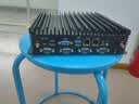 透晶触控小型工控机嵌入式封闭式无风扇工控主机工业级迷你主机便携机架式服务器mini X86安卓电脑一体机 X86小主机 i7-8代双网6串口 8+512G 实拍图