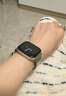Apple/苹果 Watch Series 10 智能手表GPS款42毫米银色铝金属表壳丹宁色运动型表带S/M MX1J3CH/B 实拍图