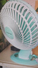中联（ZOLEE）中联夹扇电风扇迷你微风扇小风扇电扇台壁扇家用学生宿舍床头小型办公室壁挂静音摇头风扇语音声控 夹子款标品 实拍图