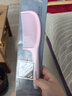 Creative art咖啡渣梳子男女士专用长发防静电梳头发的梳子蓬松神器密齿直发梳 大刀顺发梳-蜜桃粉【可立款】 实拍图