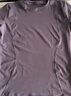 徽昂瑜伽服女运动短袖t恤紧身速干衣运动服上衣健身服显瘦跑步紫色L 实拍图