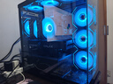 影驰极光3-M海景房电脑机箱黑色（无立柱全视版/M-ATX/支持360水冷/快拆侧板/可装40系长显卡） 实拍图