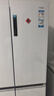 海尔（Haier）659升十字对开门四开门家用电冰箱一级能效节能无霜超大容量BCD-659WGHTDE5WVU1 实拍图