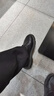回力商务休闲鞋男低帮工装鞋男士英伦系带皮鞋男 0650 黑色 41  实拍图