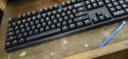 ikbc C108键盘机械键盘樱桃键盘电脑办公游戏键盘黑色有线红轴 实拍图
