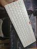联想无线蓝牙双模静音键盘鼠标套装轻薄省电家用办公台式电脑笔记本苹果通用键鼠USB接口无线2.4G 白色单键盘【双模充电超薄静音版】 实拍图