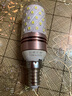 欧塞照明 LED灯泡玉米灯三色变光家用高亮节能灯大螺口8W12W16W蜡烛灯泡小螺旋水晶灯吊灯光源 E14小螺口 玉米泡 12W白光 实拍图