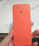 诺基亚（NOKIA）220 4G 移动联通电信全网通 2.8英寸双卡双待 直板按键手机 老人老年手机 学生手机 橘色 实拍图