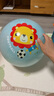 费雪（Fisher-Price）儿童玩具球宝宝小皮球拍拍球38cm(蓝色含打气筒)生日礼物礼品 实拍图