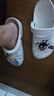 卡骆驰crocs洞洞鞋贝雅男鞋女鞋轻便耐磨一脚蹬拖鞋休闲鞋|10126 白-100 36 /37(220mm) 实拍图