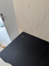 赛森 电脑桌家用办公学习简约书桌电竞游戏桌创意台式电脑桌写字桌子 白架+黑炭纤维纹【单桌120*60】 实拍图