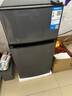 奥克斯（AUX）小冰箱小型家用双门出租房用宿舍寝室办公室冷藏冷冻两用省电迷你电冰箱 【全国联保】BCD-42A156DV灰丨节能低噪 实拍图