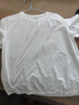 蕉下（beneunder）儿童短袖男童女童凉感透气运动T恤CC990 霜奶白  130  实拍图