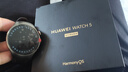 HUAWEI WATCH 5 46mm高端款航天级钛合金表壳木星棕素皮复合表带首创X-TAP智感窗鸿蒙AI腕上小艺eSIM通信 实拍图