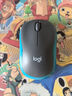 罗技（Logitech）MK275 键鼠套装 无线键鼠套装 办公键鼠套装 全尺寸 商务键鼠套装 带无线2.4G接收器 黑蓝色 实拍图
