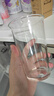 【采销严选】玻璃杯咖啡杯ins简约高级透明冷萃杯果汁饮料杯酒杯 高款反口杯300ml一只 实拍图