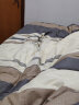 南极人NanJiren 全棉四件套 新疆棉床上用品简约双人被套200*230cm床单枕套 1.5米床 实拍图