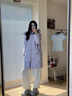 波司登2025新款羽绒服女款中长款90绒商场同款运动休闲外套B250246064DS 浅瓷紫|6338 S 160/84A 实拍图