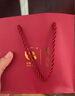 珍尚银中国黄金平安扣玉吊坠银项链女生日礼物纪念送女朋友老婆妈妈母亲 实拍图