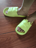 IQGD凉拖鞋男拖鞋休闲外穿洗澡新款防滑居家可爱夏季沙滩 绿色 38-39 实拍图