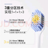 舒客53孔宽头软毛牙刷宽薄Pro深层清洁抗菌牙刷1支带防尘颜色随机 实拍图