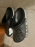 crocs卡骆驰贝雅卡骆班|205089 黑色/白色-066 39(240mm)  实拍图