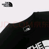 北面（The North Face）【经典款】短袖T恤男宽松棉质半袖户外休闲舒适透气春夏上新款 黑色 3XL /190 实拍图