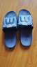 惠夫人亲子拖鞋女夏季一家三口浴室防滑室内情侣儿童洗澡漏水凉拖鞋男士 小猫咪 深蓝 40-41码（适合39-40码穿） 实拍图