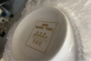 瓷侠客北欧简约陶瓷饭碗家用纯白吃米饭碗骨瓷大号面碗可微波纯色小汤碗  4.5英寸标准米饭碗【1个】 实拍图