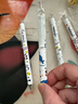 施耐德（Schneider）中性笔 0.5mm按动三段式黑色子弹头签字笔学生考试刷题可换芯水笔 4支装+2根笔芯 实拍图