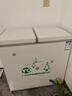 YO【一级能效】冰柜家用小型冷柜大容量保温柜立式冷藏冷冻展示柜双温无霜商用冷藏柜两用卧式电冰箱 冷藏冷冻双温 202L 丨一级能效丨冻肉约200斤 实拍图