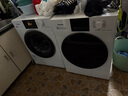 松下（Panasonic）白月光5.0SE超薄全嵌10+10kg热泵洗烘套装水氧防过敏泡沫净洗衣机除毛烘智能正反转线屑过滤烘干机 白色 F2A1+F2AR1 实拍图