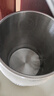 美的（Midea）【国家补贴】电水壶热水壶 大容量家用烧水壶 双层防烫 304不锈钢无缝内胆 大功率快速烧水沸腾 1.5L 暖壶圆墩墩MK-SHM1569 实拍图