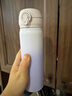 膳魔师（THERMOS）保温杯500ml男女士儿童保冷水杯子毕业礼物JNL-500S渐变*暮山紫 实拍图