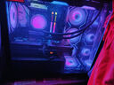 影驰极光3-M海景房电脑机箱黑色（无立柱全视版/M-ATX/支持360水冷/快拆侧板/可装40系长显卡） 实拍图