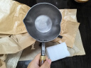 铁娃公社泼油锅锻打铁锅熟铁锅小锅不粘锅 木柄爱心泼油锅 实拍图