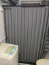 未来式浴室折叠浴帘磁吸防水淋浴房隔断卫生间干湿分离隐形挡水帘免打孔 高级灰双侧磁吸【帘+杆】 适用宽度150-179 帘宽1.8高1.8米 实拍图