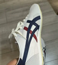 Onitsuka Tiger鬼塚虎男鞋 慢跑鞋透气轻便男女款运动休闲鞋RUNSPARK 白色/藏青色(1183B480-107) 40.5 实拍图