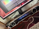 漫步者花再Halo PixelBar字幕歌词音响电脑桌面音箱 自定义屏幕长条有线音箱蓝牙6.0RGB灯效 破晓白 实拍图