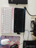 罗技（Logitech）MK240 Nano无线键鼠套装 办公无线键盘鼠标套装 无线办公键鼠 笔记本电脑键盘薄膜便携键盘 紧凑型 无线便携套装（白色） 实拍图
