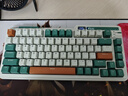 珂芝（KZZI）K75机械键盘有线蓝牙无线2.4G三模gasket结构82键75配列PBT键帽电竞游戏RGB光时光机版TTC烈焰紫轴 实拍图
