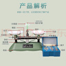 舜江 托盘天平 学生用架盘秤 中学初中物理实验器材教学仪器 量程500g托盘天平附带砝码  实拍图