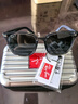 雷朋（RayBan）【明星同款】RayBan雷朋太阳镜墨镜新品眼镜开车七夕礼物0RB4401D 4401D偏光659981透明灰镜框 尺寸57 实拍图